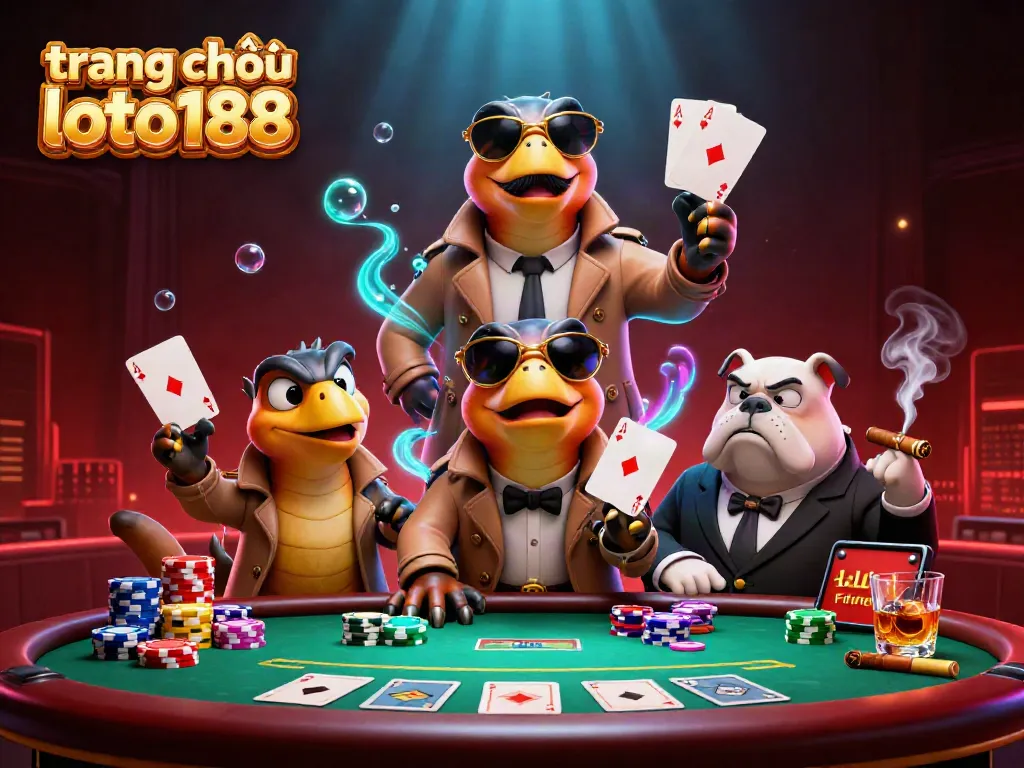 Join the excitement at trang chủ loto188 with vibrant casino scenes and raptors in disguise.